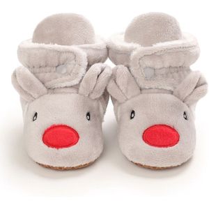 Lovely Warm Baby Girls Boys Toddler First Walkers Baby Shoes Soft Slippers Cute Shoes Winter Non-Slip Baby Warm Shoes