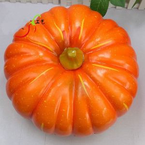 Kunstmatige Vruchten Voedingsmiddelen &amp; Groenten Kerstmis Halloween Pompoen Huis Tuin Decoratie Oranje Groene Pompoen