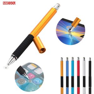 Lápiz Táctil 2 In 1 Multifunctionele Capacitieve Stylus Touch Screen Pen Voor Oppo Ipad Iphone Telefoon Tablet Tekening Touchscreen Pen