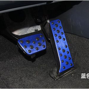 Voor Toyota RAV4 Aluminium Legering Auto Gaspedaal Gaspedaal Rempedaal Plaat Cover Non Slip Pad Cover Auto accessoires