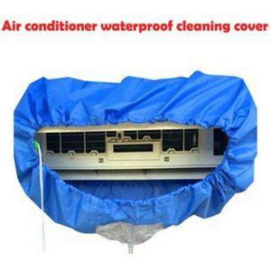 Airconditioner Covers Blauw Airconditioners Waterdicht Reiniging Cover Dust Wassen Schoon Protector Tassen Pu