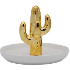 Groene Plant Sieraden Decoratieve Opbergvak Voor Dressing Bureau Keramische Voor Vriend Ring Ketting Plaats Schotel Plaat
