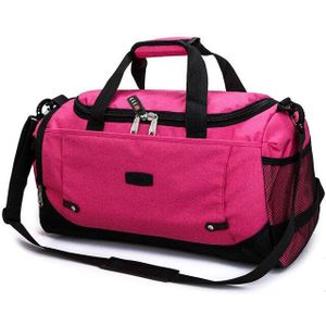 Oln Mode Grote Capaciteit Reizen Handtas Outdoor Reizen Duffle Multifunctionele Anti-Diefstal Nylon Tote Weekend Tassen Blauw