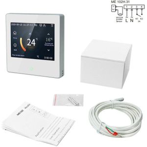 Intelligente Wifi Aanraken Screen Verwarming Thermostaat Smart Speaker Voice Control F3MB