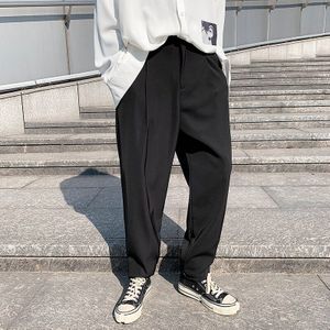 Mannen Casual Broek Voorjaar Knappe Negen Punten Losse Broek Wilde Casual Broek Jeugd Persoonlijkheid Trend Mannen kleding