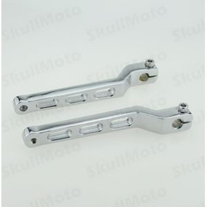 Chrome Motorcycle Hak Teen Shifter Arms Set Hevels Voor Harley Touring Straat Electra Glide Road King Softail Fatboy Cvo