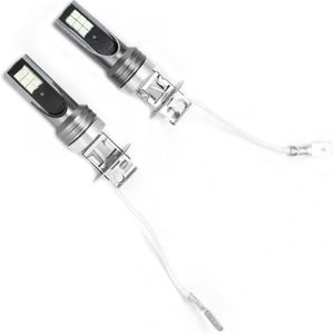 2pcs 3030-12LED DC12V-24 V H3 24W 6000K Witte Auto LED Mistlamp Auto Mistlamp auto Styling