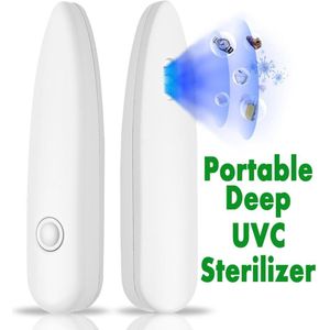 10W Draagbare Ultraviolet Kiemdodende Lamp Usb Oplaadbare Desinfectie Light Voor Masker Servies Sterilisatie