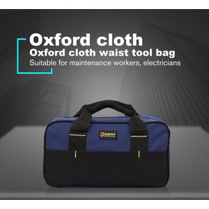 Grote Capaciteit Tool Tassen Handtas Waterdichte Oxford Doek Elektricien Zak Plastic Bodem Mannen Schuine Bag Tool