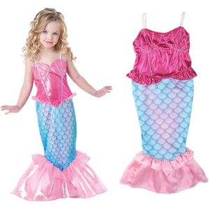 Meisjes Multi Kleur Een Stuk Suits Leuke Swimmable Karakter Droom Badpak Zwemmen Kostuum Fancy Dress 4-12Y