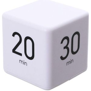 Digitale Display Kookwekker Vierkante Praktische Keuken Countdown Alarm Magneet Klok Slaap Stopwatch Klok Timer Cube Timer