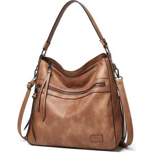 Vrouwen Handtas Herfst En Winter Schoudertassen Voor Vrouwen Mode Multi Rits Crossbody Tassen Met Kwastje Zwervers Tote tassen