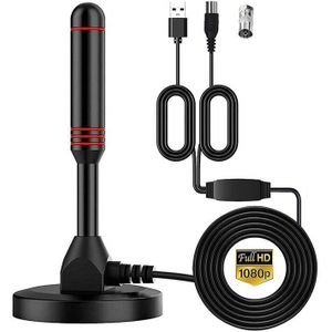 Digitale Tv Antenne Indoor Hdtv Antenne Met Smart Signal Digitale Tv Antenne 1080P 4K Tv Kanalen 130 mijl Signaal Bereik