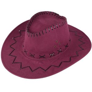 Mode Mannen Vrouwen Volwassen West Cowboyhoed Mongoolse Hoed Grasland Zonnescherm Cap Mode Jazz Hoed Winter Wol Hoed Ковбойские Шляпы