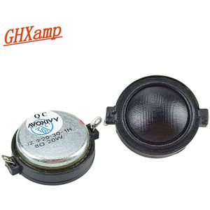 GHXAMP 1 inch Neodymium Tweeter Zijde Film Duidelijke Gladde Speaker Treble Multimedia auto speaker 8ohm 20W 2 STUKS
