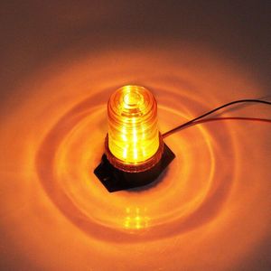 1Pcs 30LED 5730 Auto Led Knippert Amber Baken Flexibele Waarschuwingslampje 12V-36V Voor Tractor Suv boot