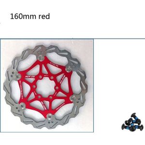 Mi. Xim MTB bike mountain Fiets Floating Rotors 160/180/203mm B1 Rood/Blauw /zwart/Goud voor Mountainbike Schijfrem