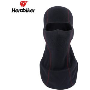 Herobiker Motorfiets Gezichtsmasker Warm Houden Motorfiets Ski Masker Winter Beschermen De Nek Volgelaatsmasker