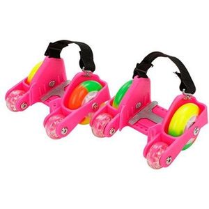 Kind LED Knippert Roller Skate Schoenen 2/4 Wielen Sport Kleurrijke LED Knipperlicht Kleine Wervelwind Katrol Voor Kid Hak IA81