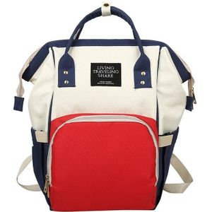 Klassieke Stijl Grote Volume Luier Tas Toevallige Rugzak Studenten Canvas Oxford Doek Schooltas