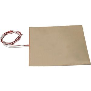 200X300Mm 220V 750W Heater Pad Siliconen Rubber Heater Tapijt Voor 3D Printer Heat Bed Warming elektrische Pads Rode Waterdichte