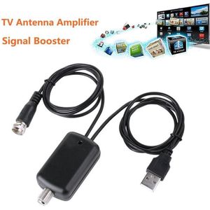 Jtke 4K 25DB High Gain Hd Tv Dtv Box Digitale Tv Antenne Eu Plug 50 Mijl Booster Actieve Indoor antenne Hd Platte