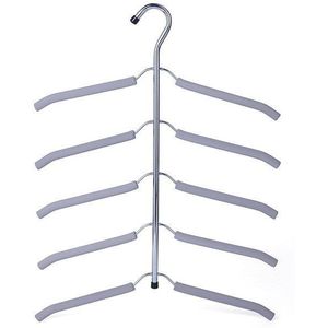 Junejour 1PC Multi Lagen Doek Storage Hanger Haak Sjaal Hangers Ruimte Saver Kleding Holder Rack Jas Kleding Organizer