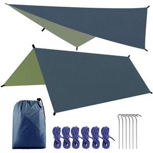 Ultralight Outdoor Ultralight Outdoor Draagbare Regen Tarp Luifel Opknoping Tent Multifunctionele Tent Opvouwbare Uv Proof Waterp