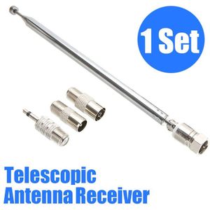 1 Set Telescopische Antenne Antenne 7 Sectie Uitschuifbare Dab Fm Radio Ontvanger Voor Thuis Radio Tv Remote Levert