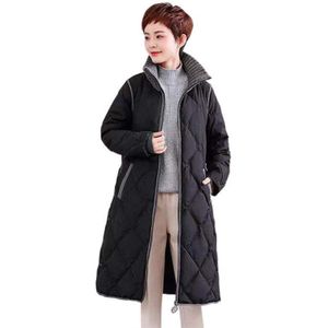 Parka Vrouwen Down Katoenen Jas Winter Jas Vrouwen Kleding Koreaanse Vintage Jas Vrouwelijke Jas Lange Tops Plus Size ZT4558