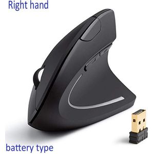 Linkerhand Rechterhand Ergonomische Verticale Muis Verticale Office Muis Draadloze Muis