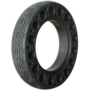 10 Inch Rubber Solid Banden Voor Ninebot Max G30 Elektrische Scooter Honingraat Schokdemper Demping Band Zwart