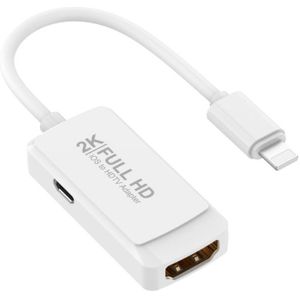 HDMI Digitale AV Converter voor iPad Air iPhone Xs iOS 12 11 13 Voor Lightning 2K HD HDMI Kabel adapter Voor Apple interface 8Pin