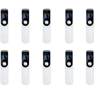 ! 10 Pcs Non-Contact Infrarood Thermometer Digitale Termomete Baby Voorhoofd Koorts Thermometer Volwassen Termometro
