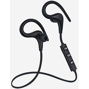 4.1Bluetooth Oortelefoon Oorhaakje Oordopjes Stereo Bluetooth Headset Draadloze Sport Oortelefoon Handsfree Met Microfoon Voor Alle Smartphones
