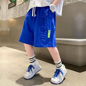2022 Zomer Kinderen Dinosaurus Print Katoenen Shorts Voor Jongens Losse Slipje Kids Beach Korte Broek Tieners Sport Carf Broek