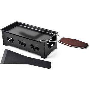 Mini Draagbare Anti-aanbak Kaas Bbq Grill Met Koekenpan Gietijzeren Carbon Staal Keuken Kookgerei Gereedschap Accessoires