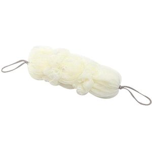 Lange Loofah Bad Douche Spons Poef Mesh Bal Exfoliërende Premium Scrubber Badkamer Benodigdheden Bad Bloem Super Zachte Eponge