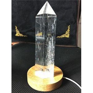 17 cm enorme quartz crystal white smelten steen kristal lamp obelisk energie kristal thuis feng shui decoratie