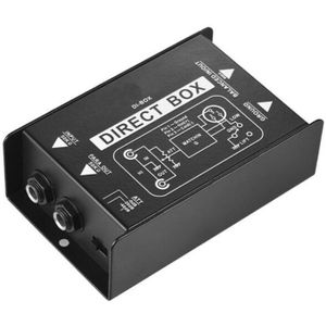 Passieve Mono Di Directe Injectie Doos Impedantie Transformator Evenwichtige &amp; Ongebalanceerde Xlr W/Ground Lift Hum Eliminator