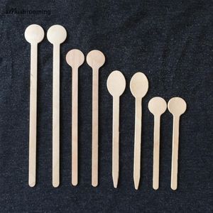 Rustieke Servies Drink Stirrers Composteerbaar Koffie Roer Stok Thuis Bar Accessoires 25Pcs Cocktail Swizzle Drank Roer