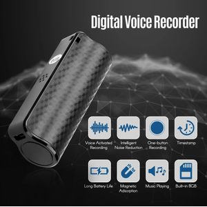 Kebidumei Kleinste Mini Usb Pen Voice Activated Digital Audio Voice Recorder 8Gb 16Gb 32Gb Mp3 Speler Opname voor Lezingen