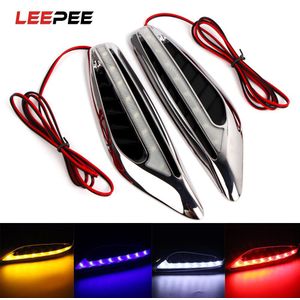 Leepee 1 Paar 46LED Car Side Knipperlichten Auto Lichten Blade Vorm 3W Auto Stadslicht 12V auto Lampen