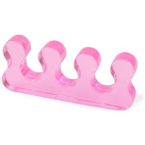 2 Stuks/1 Paar Zachte Siliconen Manicure Pedicure Nagels Vinger Separator Flexibele Vinger Teen Spacer Scheiding Stijltangen Gereedschap
