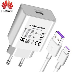 Huawei P10 P9 Plus USB Charger Muur Travel 22.5W Super 100% Originele 5V4. 5A 5A USB Type C Kabel Honor 10 V10 View10 Nova 3e