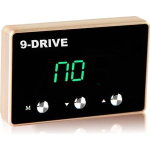 Auto Elektronische Gasklep Controller JS713 Voor Fiat Palio Auto Throttle Controller Powerbooster Speed Up 9 Modus Led Scherm