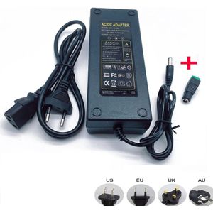 12 V 10A 10 amp 120 W DC EU/US UK AU Voeding ADAPTER Transformator LED Strip Licht