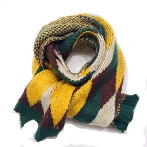 Han editie kinderen sjaal geometrie in de herfst en winter kleur bijpassende verdikking warm breiwol sjaal mannen en Y48
