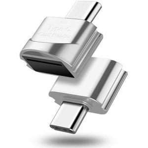 Draagbare Usb 3.1 Type C Kaartlezer USB-C Tf Micro Sd Otg Adapter Type-C Geheugenkaartlezer Voor samsung Macbook Huawei Letv