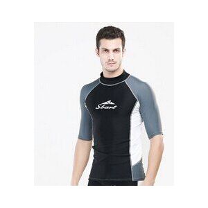 Sbart Mannen Sneldrogende Duiken Pak Korte Mouwen T-shirts Wetsuit Badmode Snorkelen Zwemmen Surfen Rash Guard Badpak UPF50 +